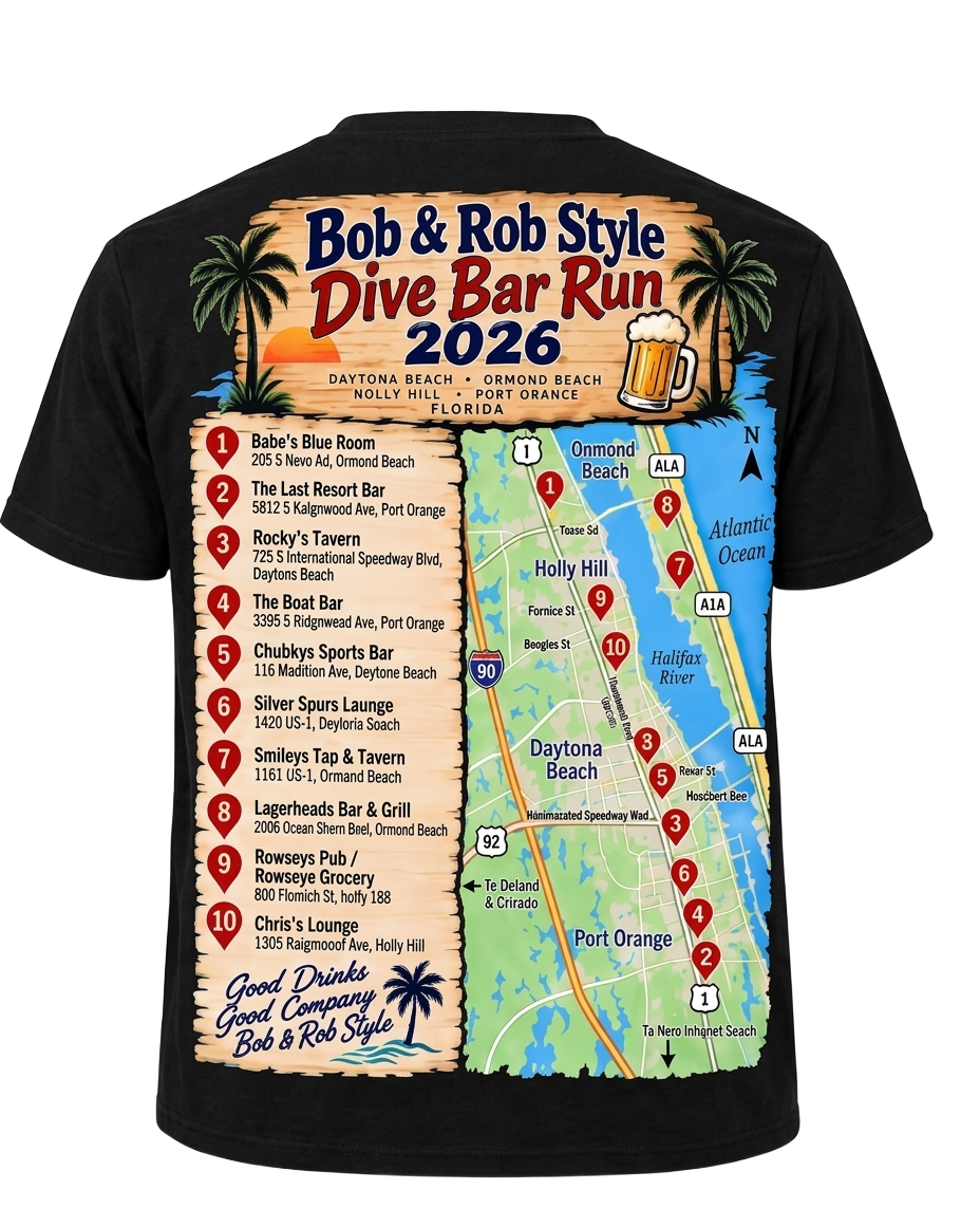 Rob & Bob Bike Run 2026 T-Shirt